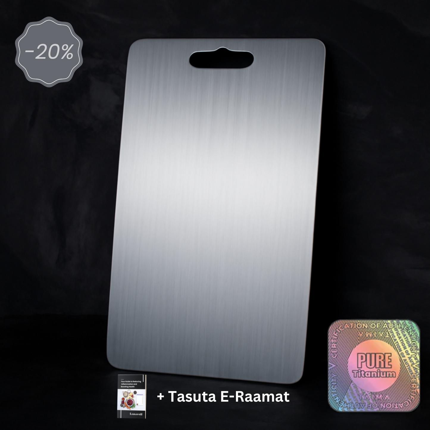 PureTitan® Titaaniumist Lõikelaud